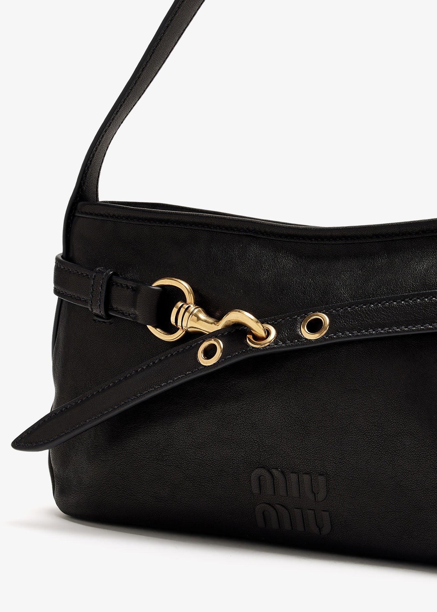Mew Mew Aventure nappa leather bag