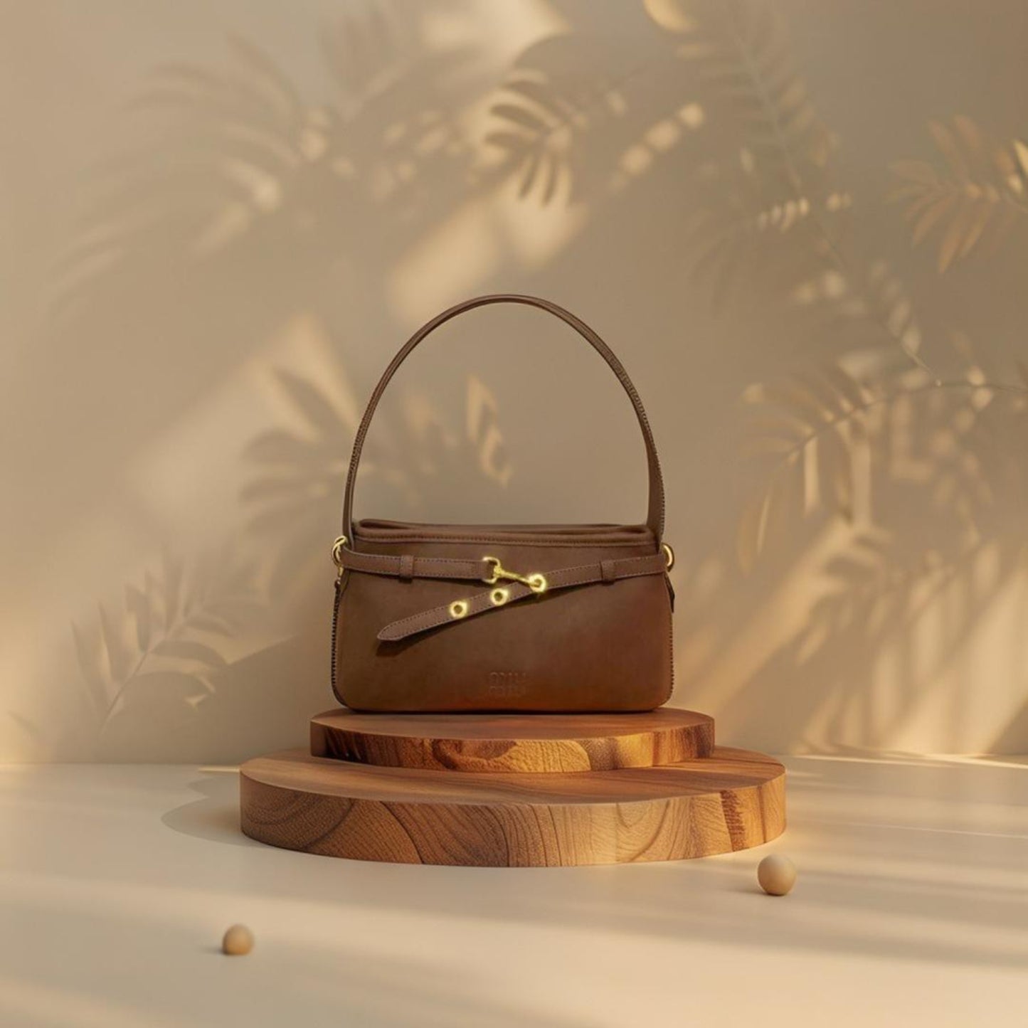Mew Mew Aventure nappa leather bag