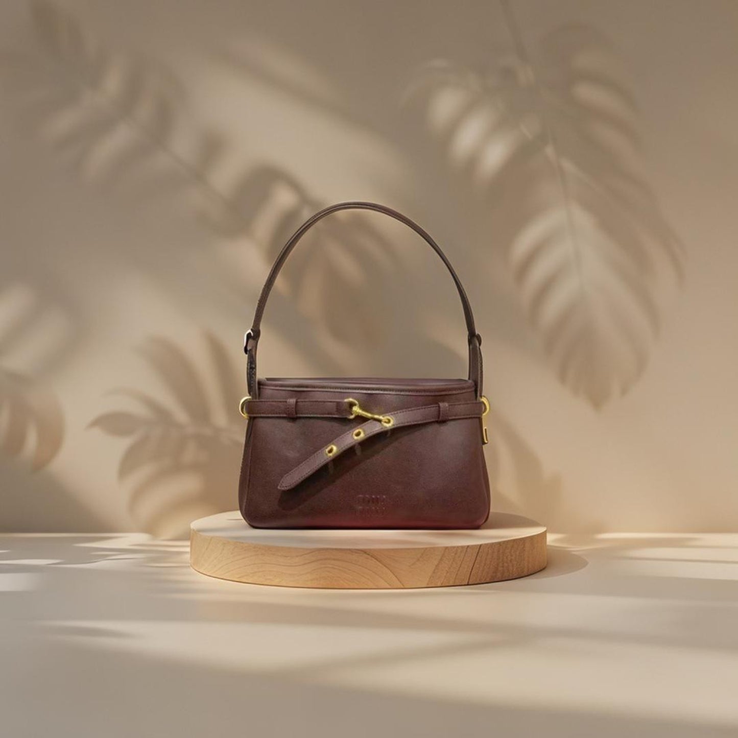 Mew Mew Aventure nappa leather bag